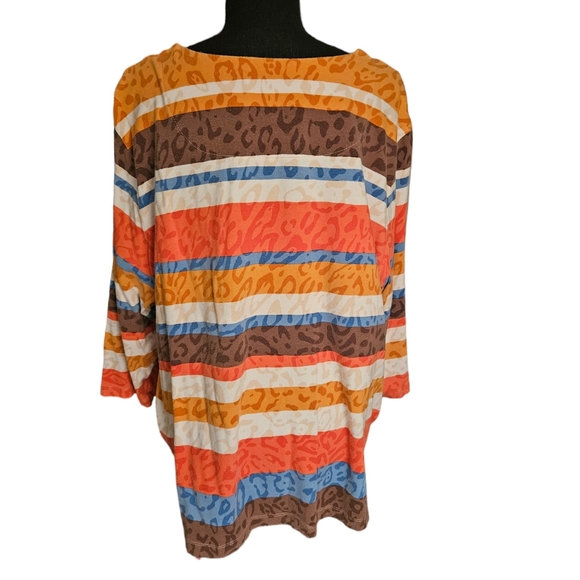 Gently used Alfred Dunner long sleeved 3x top - Picture 2 of 4